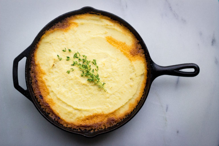 Cast Iron Paleo Shepherd’s Pie {Whole30 + AIP Option}